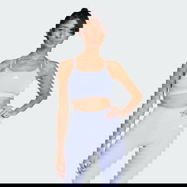 Сутиен adidas Performance Aeroreact Training Sports Bra Лилаво | JI5592, 3