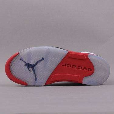 Кецове и обувки Jordan Air Jordan 5 Retro "Fire Red" 2013 Бяло | 136027 120, 4