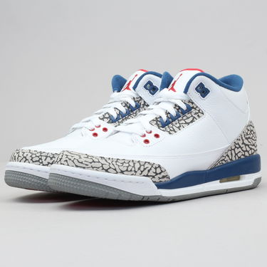 Кецове и обувки Jordan Jordan 3 Retro OG "True Blue" Бяло | 854262-106, 1