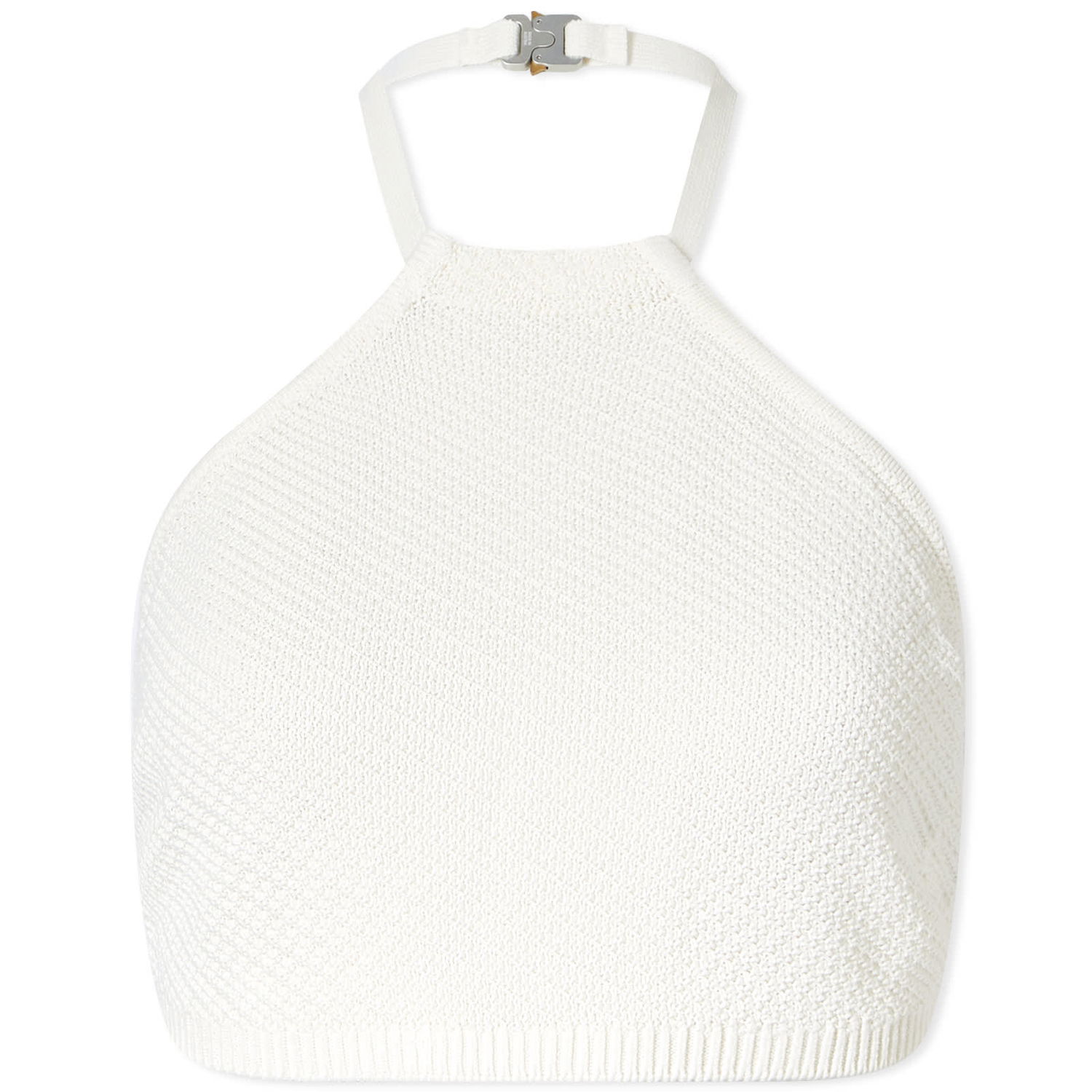 Съкратен топ 1017 ALYX 9SM Buckle Cropped Halter Top Бяло | AAWKN0192YA01-WTH0001, 0