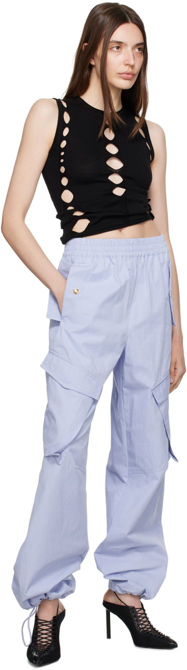 Карго панталони Dion Lee Elasicized Cargo Trousers Синьо | C2150P23, 3