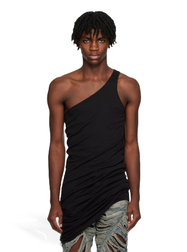 Потник Rick Owens DRKSHDW Double Ziggy Banana Tank Top Черно | DU02C5161 B