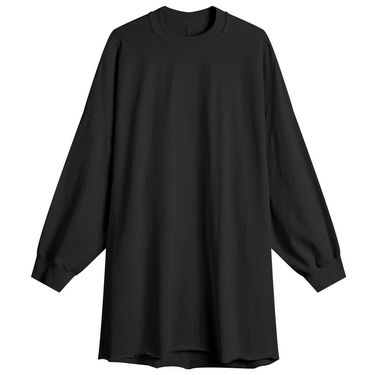 Суитчър Rick Owens Rick Owens Tommy Long Sleeve Heavy Jersey T-Shirt Черно | RU01E5276-BA-09, 0