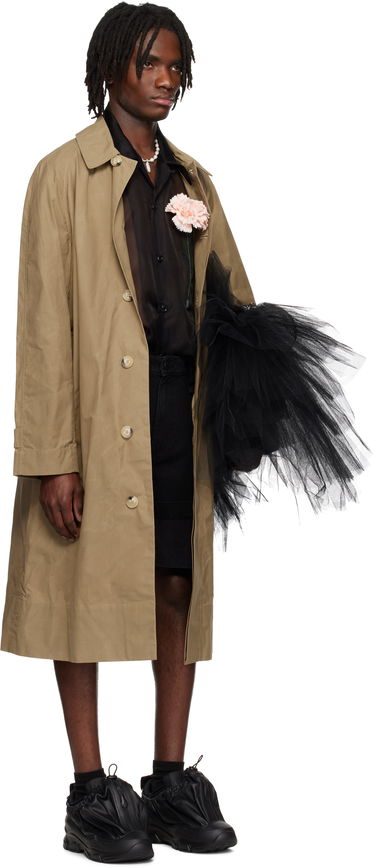 Тренчкот Simone Rocha Simone Rocha Car Trench Coat Бежово | 2068D 1247, 1