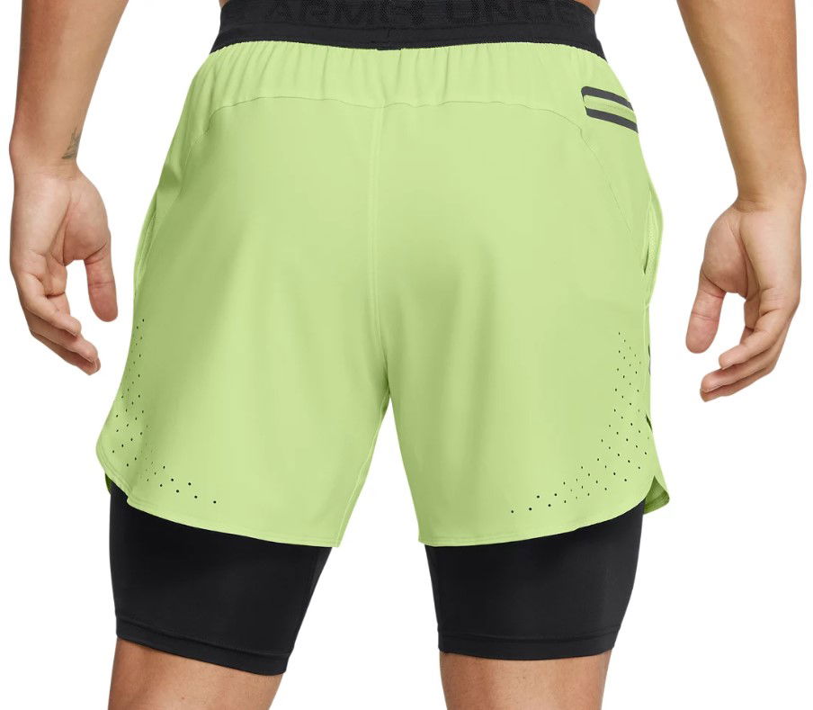 Къси панталони Under Armour Vanish Elite 2-in-1 Running Shorts Зелено | 1378604-304, 1