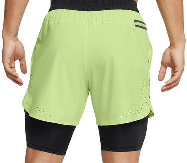 Къси панталони Under Armour Vanish Elite 2-in-1 Running Shorts Зелено | 1378604-304, 1