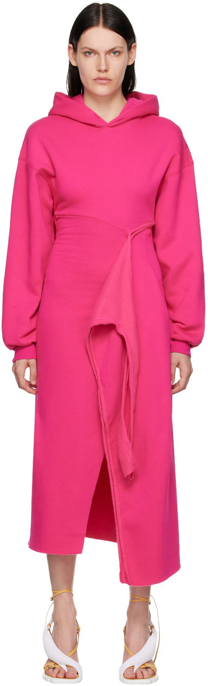 Pокля Ottolinger Ottolinger Hooded Midi Dress Розово | 1501506, 0