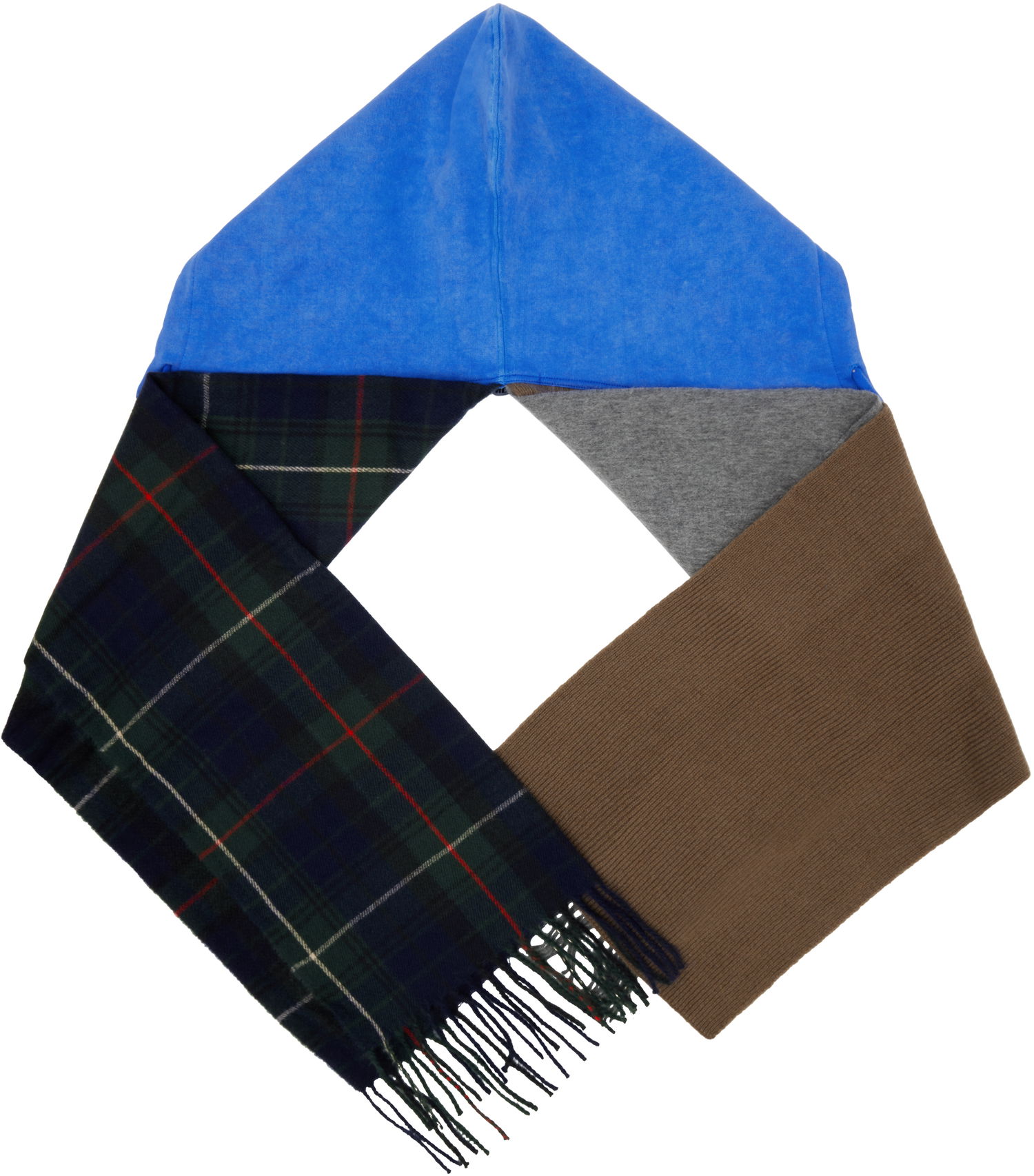 Шал Ottolinger Ottolinger Deconstructed Hoodie Scarf Синьо | 129-902828-02, 1