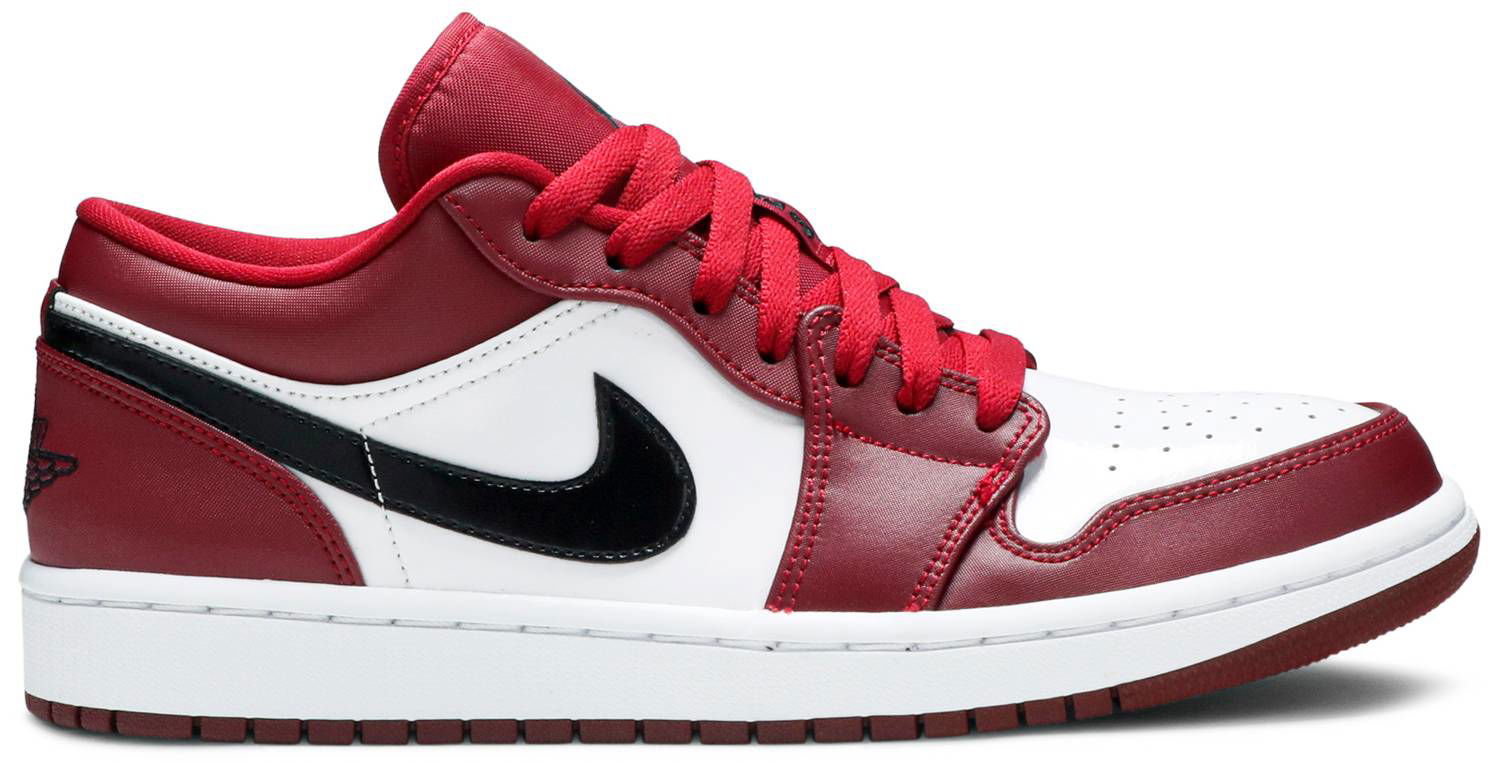 Кецове и обувки Jordan Air Jordan 1 Low "Noble Red" Червено | 553558-604, 1