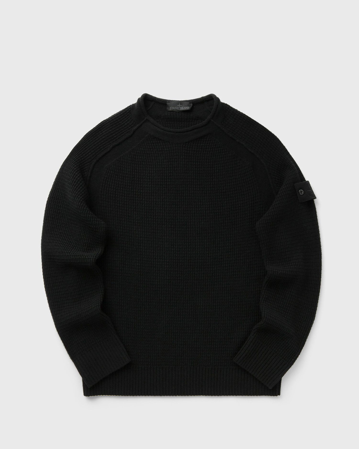 Пуловер Stone Island Stone Island Ghost Crew Neck Sweater Черно | K2S155100082S00FG.V0029, 0