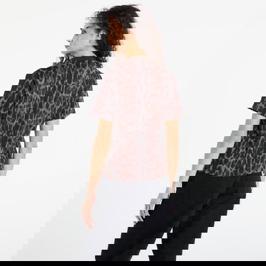 Тениска adidas Performance Seasonal Essentials Leopard Print T-Shirt with 3-Stripes Кафяво | JZ0200, 2