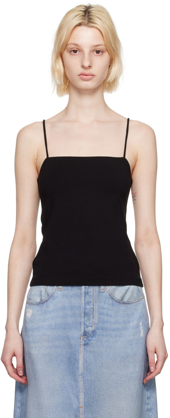 Потник rag & bone Rag & Bone Irina Tank Top Черно | WAC23PT016LC16, 0