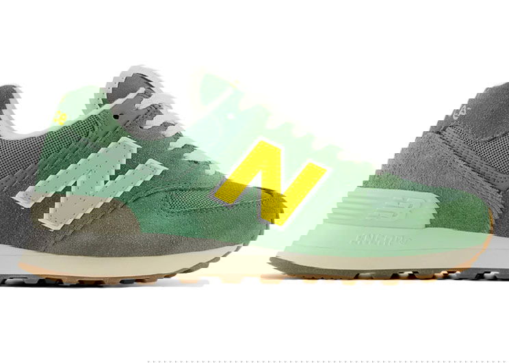 Кецове и обувки New Balance 574 Mallard Green Yellow W Зелено | WL574GS2, 0