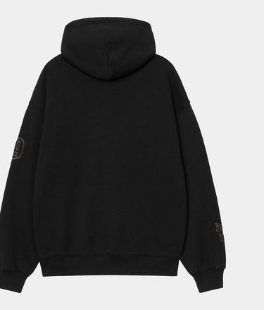 Суитчър Carhartt WIP WIP Hooded Hackwork Sweatshirt Черно | I035641_9, 1
