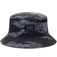 Tiger Camo Bucket Hat Black