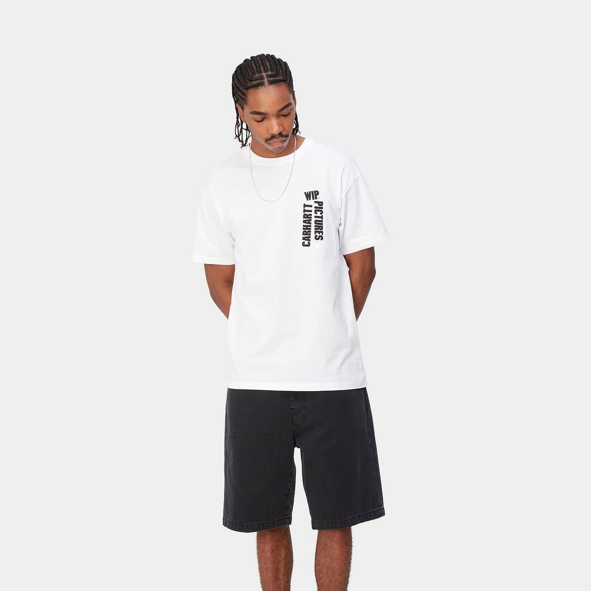 Тениска Carhartt WIP S/S Wip Pictures T-Shirt Бяло | I033263_02_XX, 1