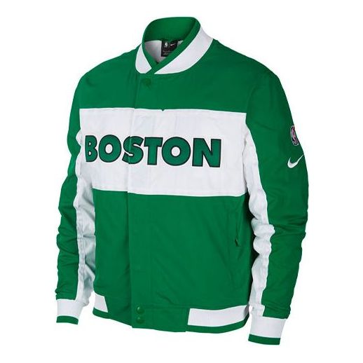 Яке бомбър Nike Celtics Colorblock Jacket Зелено | AQ8128-312