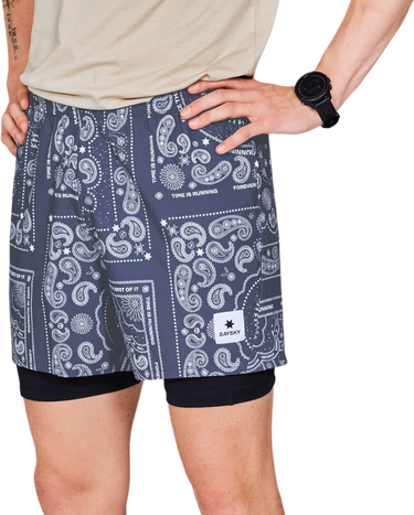 Къси панталони Saysky Saysky Paisley 2 In 1 5" Pace Shorts Тъмно синьо | mmrsh03c1020, 0