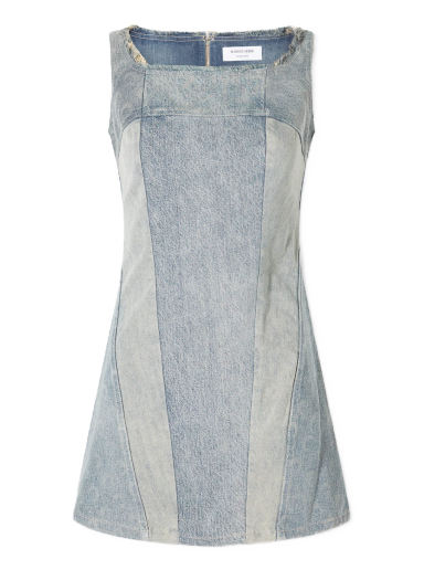 Regenerated Denim Mini Dress