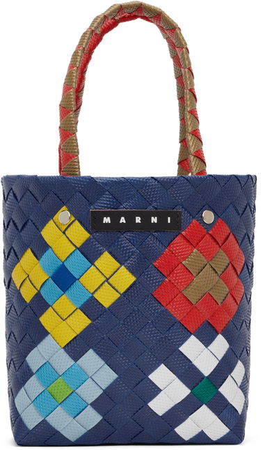 Голяма пазарска чанта Marni Marni Kids Blossom Macro Tote Многоцветен | M01480-M00IW, 0