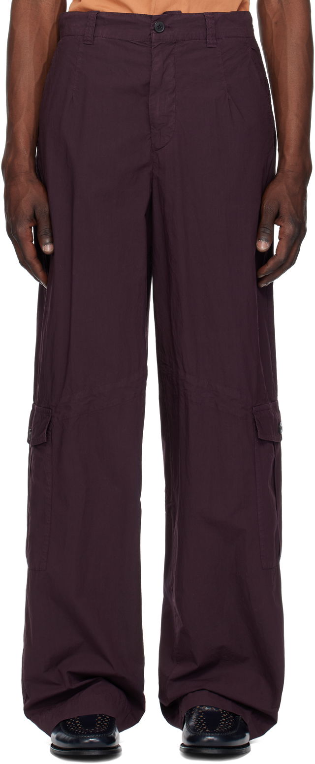 Dries Van Noten Loose Cargo Pants