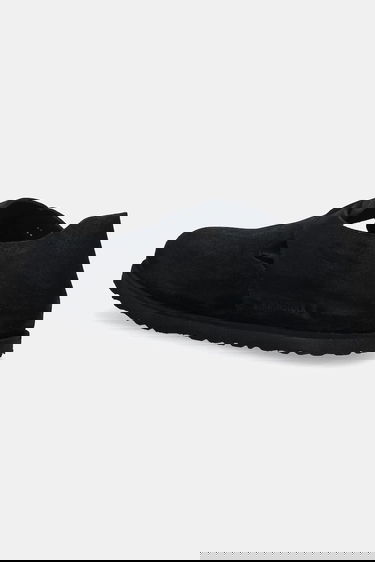 Кецове и обувки Birkenstock 1774 London Art Deco LEVE Suede Buckle Shoe with Flat Heel Черно | 1031960, 2