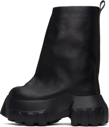 Кецове и обувки Rick Owens Rick Owens Hollywood Flared Mega Tractor Boots Черно | RR01E5864 LCH, 2