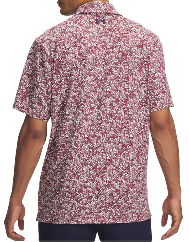Поло тениска Under Armour Under Armour Playoff 3.0 Printed Polo Shirt Бургунди | 1378677-674, 1