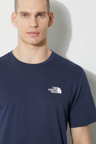 Тениска The North Face Short Sleeve Simple Dome Tee Тъмно синьо | NF0A87NG8K21, 4