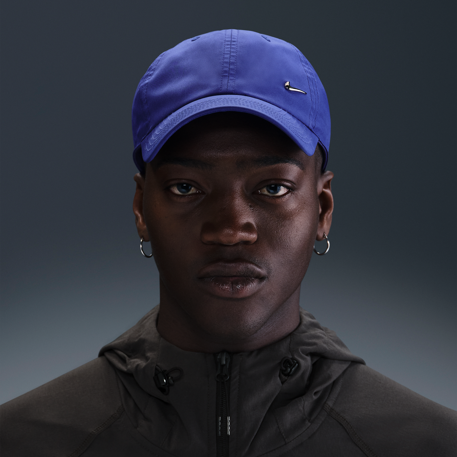 Шапка с козирка Nike Dri-FIT Club Unstructured Cap with Metal Swoosh Logo Синьо | FB5372-539, 0