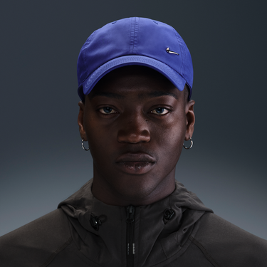 Шапка с козирка Nike Dri-FIT Club Unstructured Cap with Metal Swoosh Logo Синьо | FB5372-539, 0