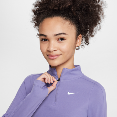 Пуловер Nike Dri-FIT Long Sleeve Quarter-Zip Top Лилаво | FD2853-527, 2