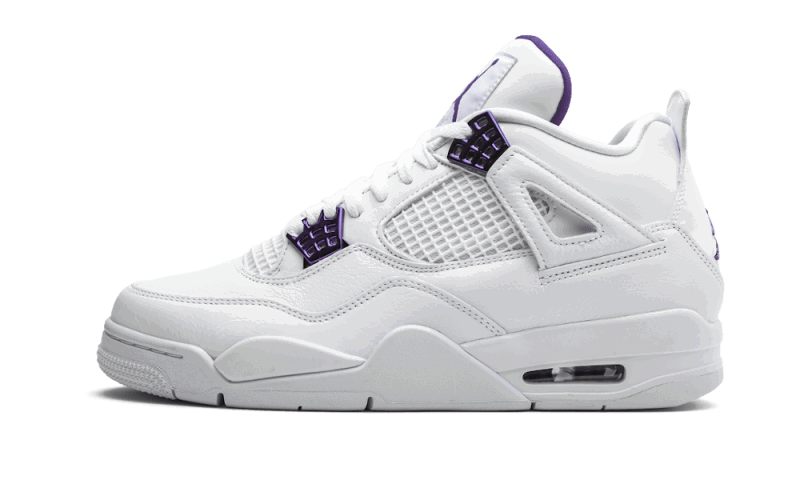 Кецове и обувки Jordan Air Jordan 4 Retro "Purple Metallic" Бяло | CT8527-115, 0
