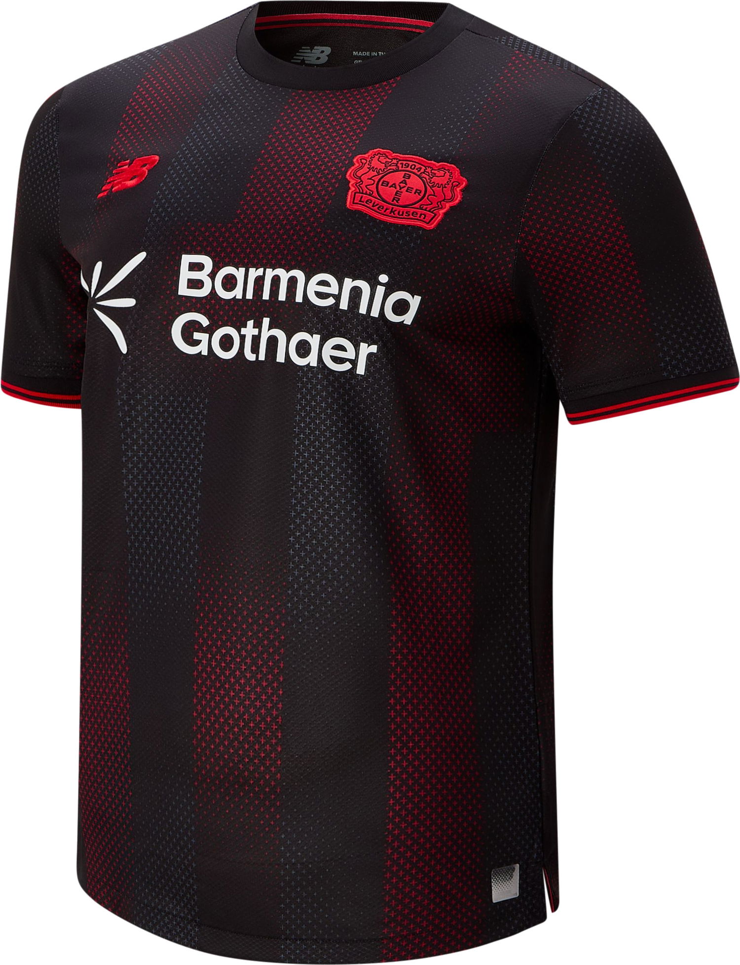 Фланелка New Balance Bayer 04 Leverkusen Home Jersey 2025/26 Черно | mt230541-hme, 0
