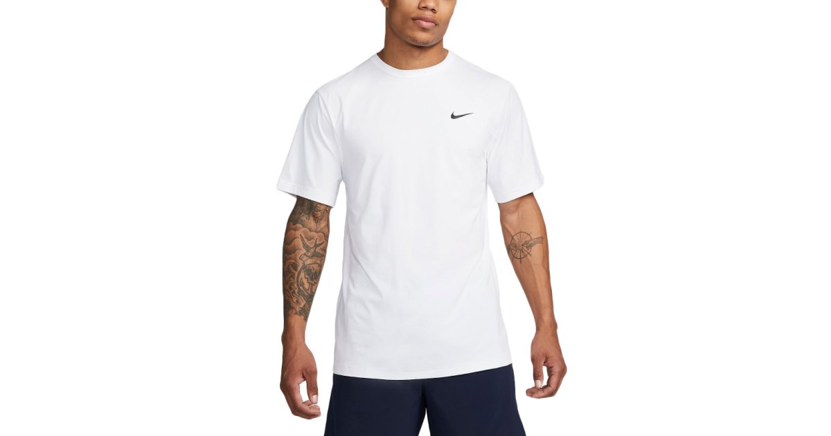 Тениска Nike Dri-FIT UV Hyverse Tee Бяло | dv9839-100, 1
