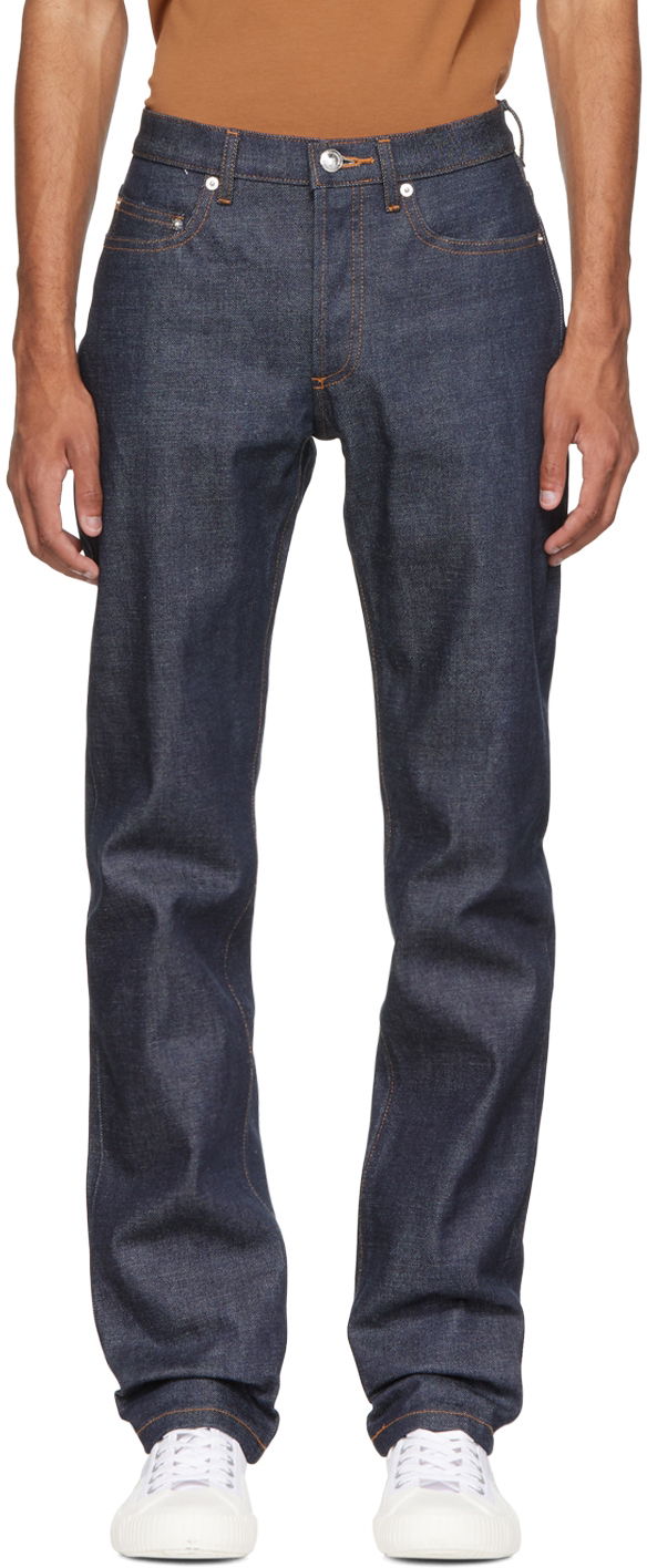 Дънки A.P.C. A.P.C. New Standard Jeans Синьо | CODBS-M09001
