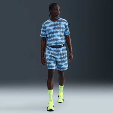 Тениска Nike Nike Miler Short Sleeve Running T-Shirt Синьо | IM2082-412, 1