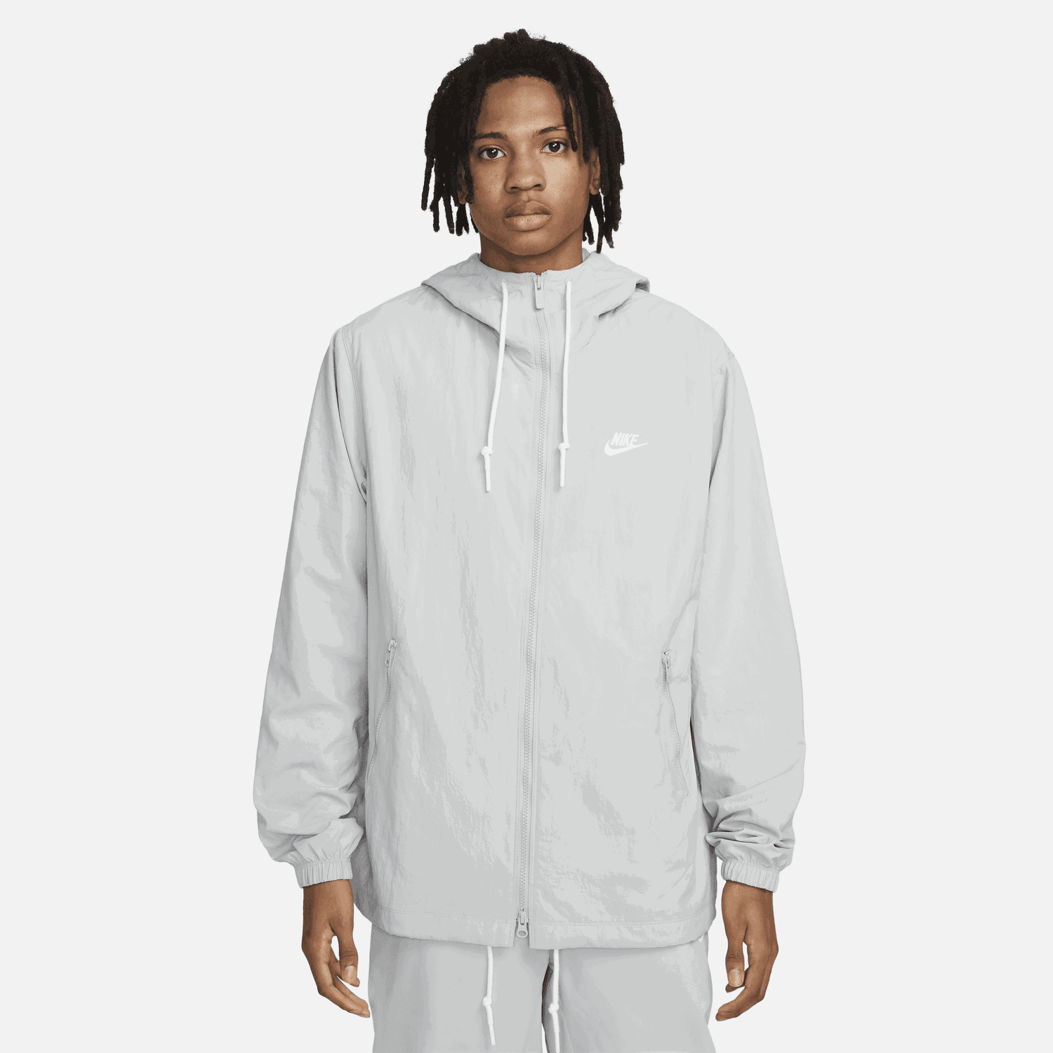 Суитчър Nike Club se zipem Сиво | FB7397-077, 0
