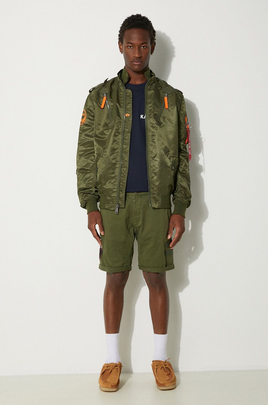 Яке бомбър Alpha Industries Falcon II Bomber Jacket Зелено | 156109.257, 1