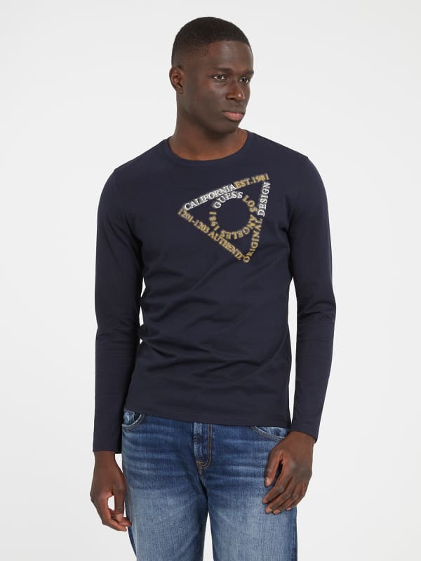 Тениска GUESS Front Print Черно | M3BI14I3Z14, 0