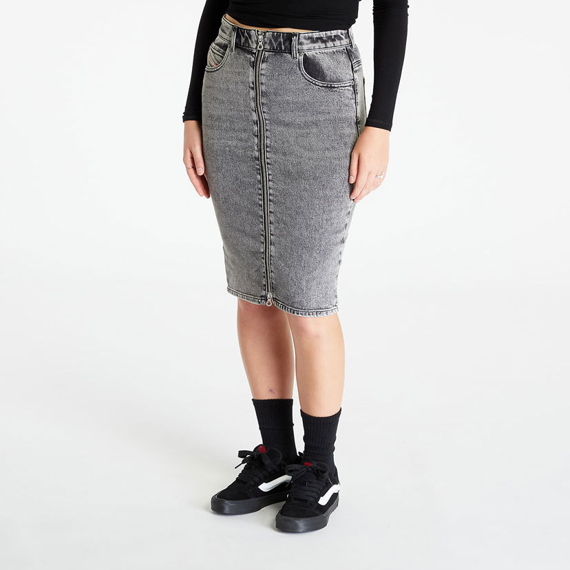 Пола Diesel De-Pencil-Z Skirt Black/ Blue Сиво | A09736_09G57 Black/ Blue