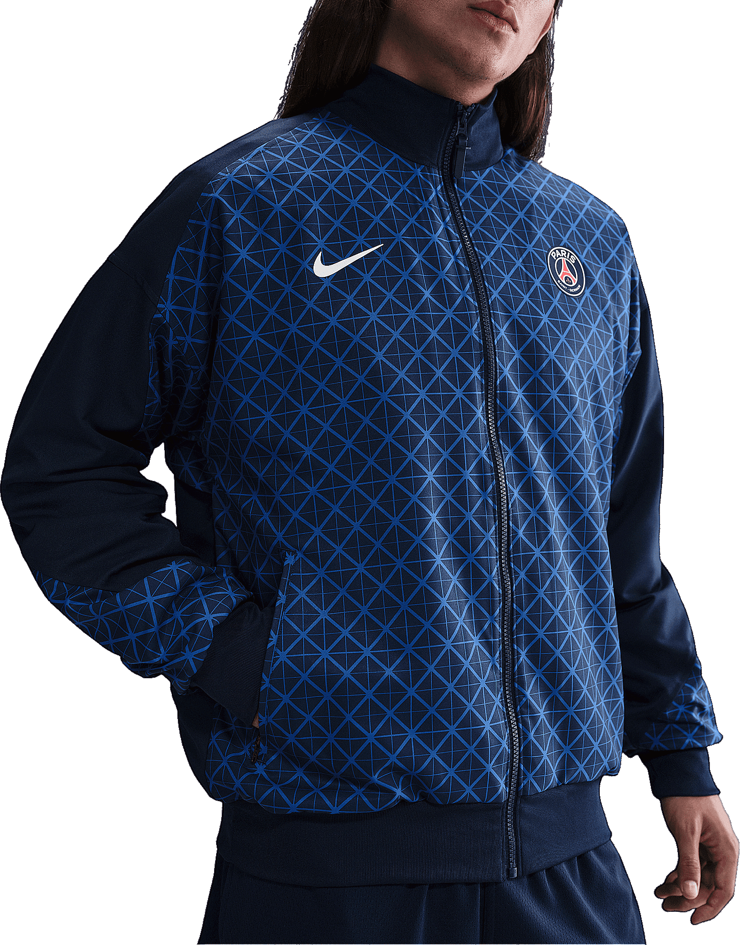 Яке Nike PSG Strike Anthem Jacket 2025/26 Синьо | hj6399-410, 0