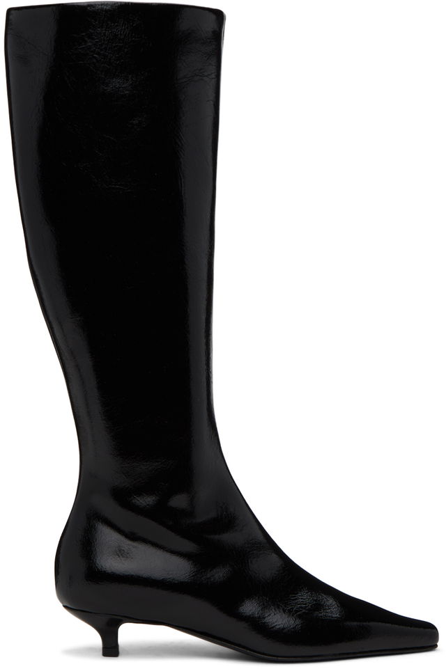 Totême 'The Slim' Kitten Heel Knee-High Boots