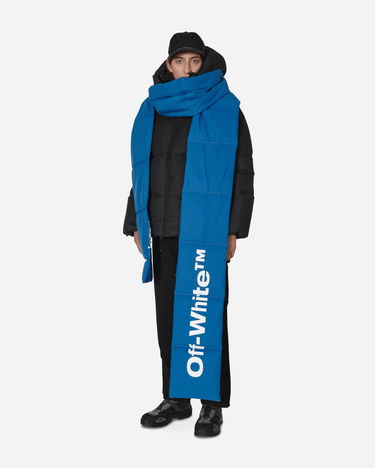 Шал Off-White Bounce Maxi Ski Scarf Blue Синьо | OMMA030F22KNI001 4510, 6