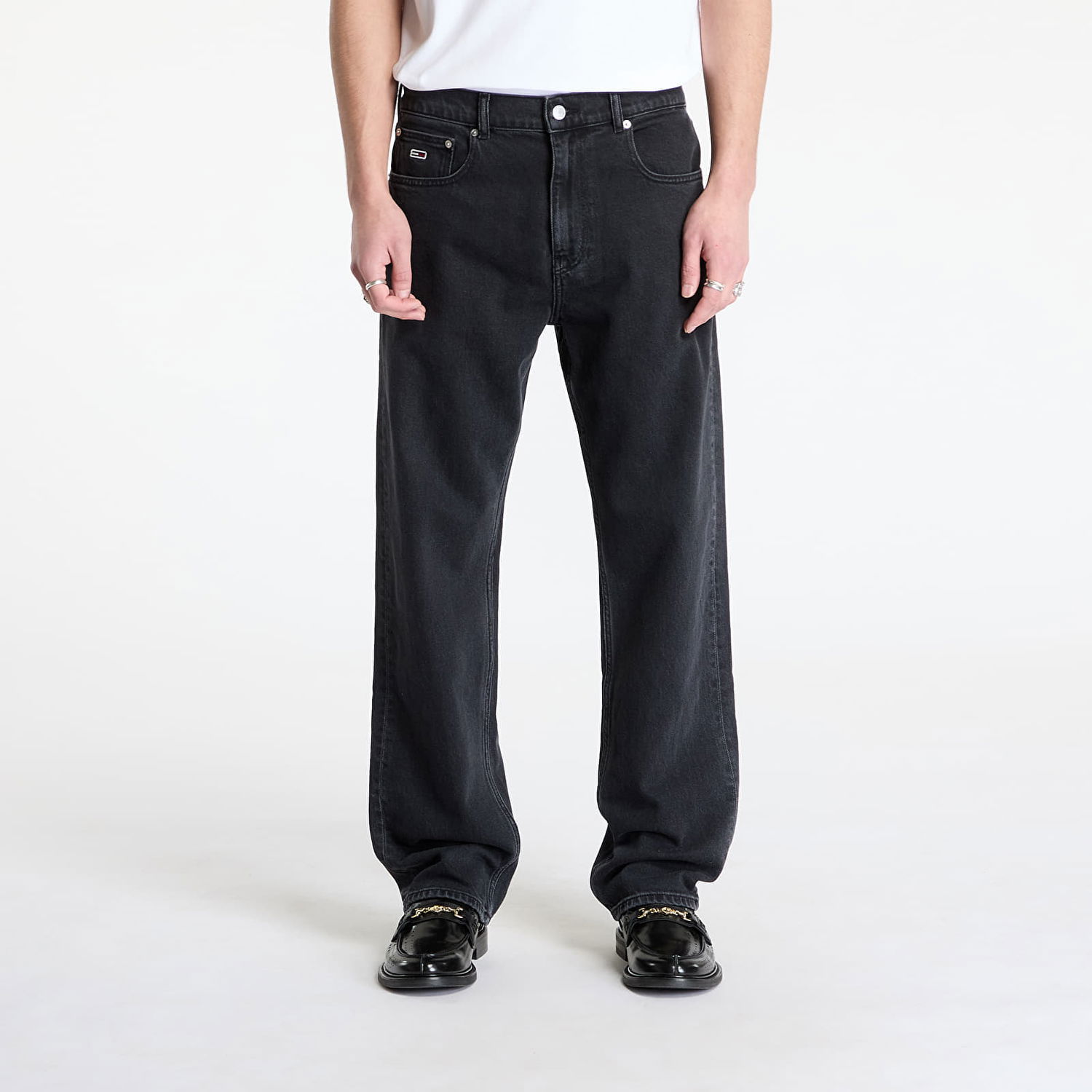Дънки Tommy Hilfiger Tommy Jeans Otis Regular Straight Jeans W33/L32 Черно | DM0DM21189 1BY, 0
