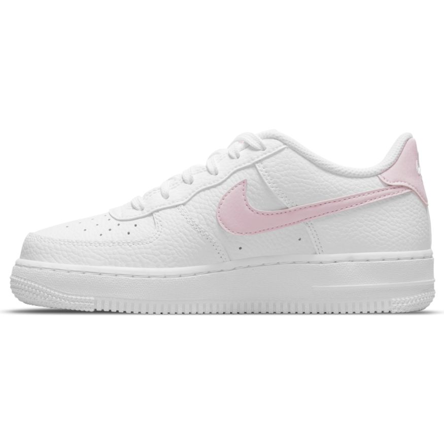 Кецове и обувки Nike Air Force 1 Low "Pink Foam" GS Бяло | CT3839-103, 0