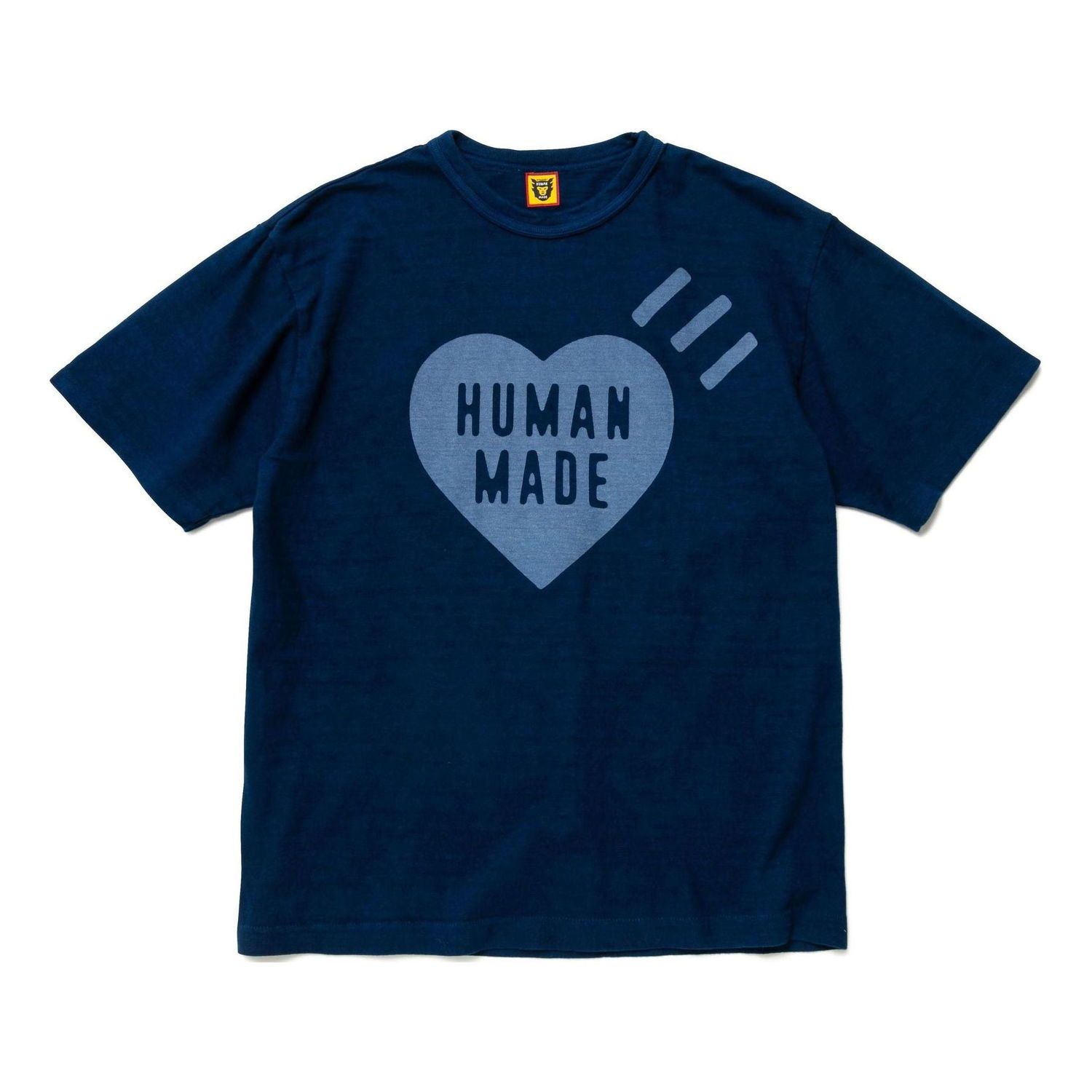 Тениска Human Made Indigo Heart Graphic T-Shirt Синьо | HM23CS037, 0
