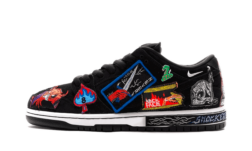 Кецове и обувки Nike SB Dunk Low Pro QS Neckface Черно | DQ448001