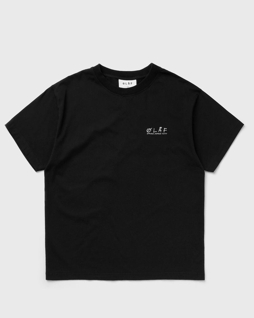 Тениска ØLÅF NOTES TEE Черно | M170107-BLACK