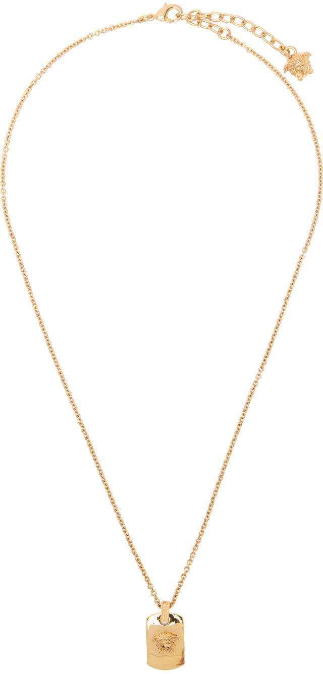 Колие Versace Medusa Necklace "Gold" Металик | 1013850_1A00620_3J000, 0